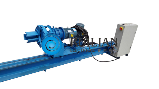 Proceso del conducto del golpe 2M/Min Metal Cold Bending Spiral que forma la máquina 2KVA