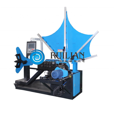 Tubo del espiral del tubo de aire 5KVA que forma la máquina 650 RPM/minuto