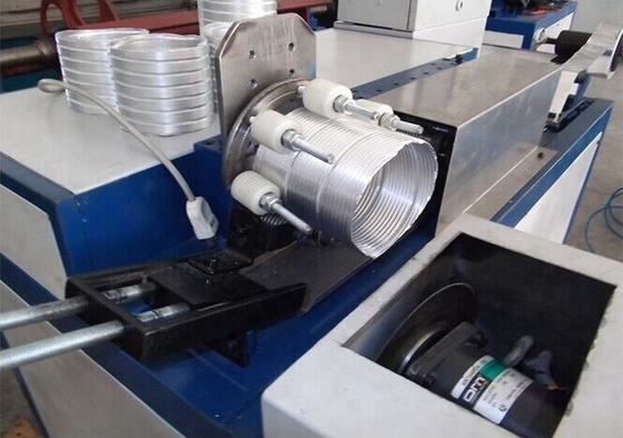 movimiento de trabajo con poco carbono de la máquina 5KVA del tubo de aire del acero de hoja de 0.4m m 50m m