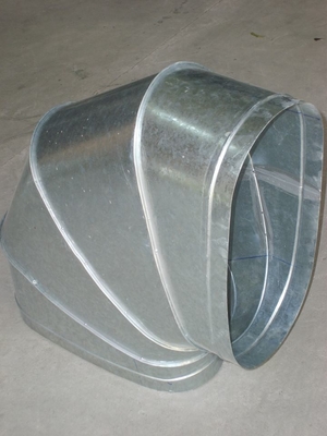 Máquina de oclusión de doblez del tubo de aire de la máquina del conducto de la sección del camarón