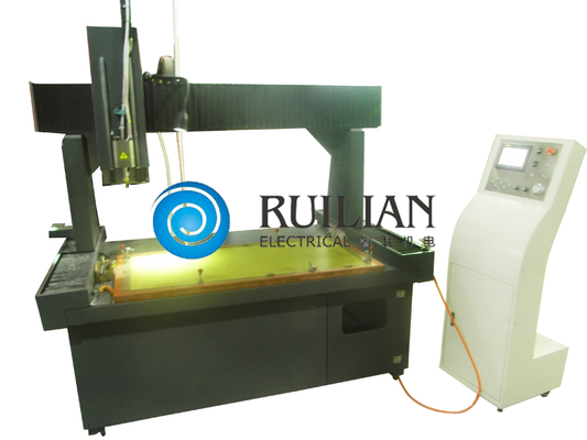 Máquina automática de la soldadura por puntos de la aspa del ventilador de la máquina de la soldadura por puntos de la nuez 35KVA