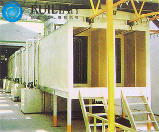 Tipo línea 60KW 100KW del piso de la cadena de la plataforma de Oven High Temperature Tunnel Furnace del túnel